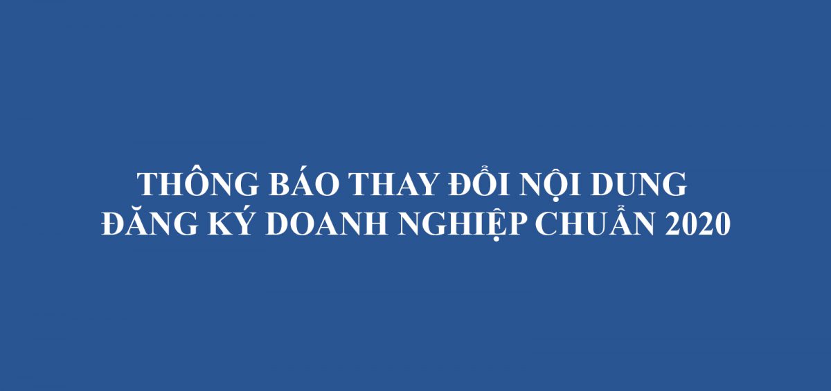 Thong Bao Thay Doi Noi Dung Dang Ky Doanh Nghiep
